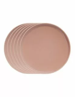 Salt&Pepper Hue Side Plate - Blush - Set of 6 - 20cm