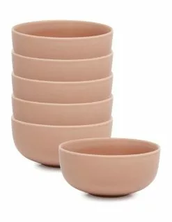 Salt&Pepper Hue Rice Bowl - Blush - Set of 6 - 12cm