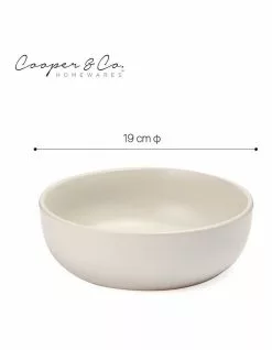 Cooper & Co 18cm Annisa Bowl Set Of 6 Ivory 8 Cooper & Co 18cm Annisa Bowl Set Of 6 Ivory -Dining Sales 810175870 3 720x928