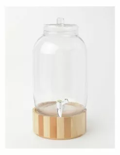 Heritage Harper Glass Drink Dispenser 8L