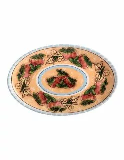 Maxwell & Williams Ceramica Salerno Apples 40x26cm Oval Platter