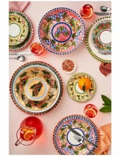 Maxwell & Williams Ceramica Salerno 21cm Pasta Bowl Lemons Print -Dining Sales 814035880 3 720x928