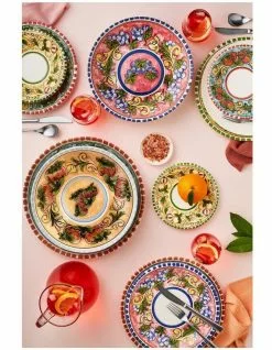 Maxwell & Williams Ceramica Salerno 21cm Pasta Bowl Pears Print -Dining Sales 814036060 3 720x928