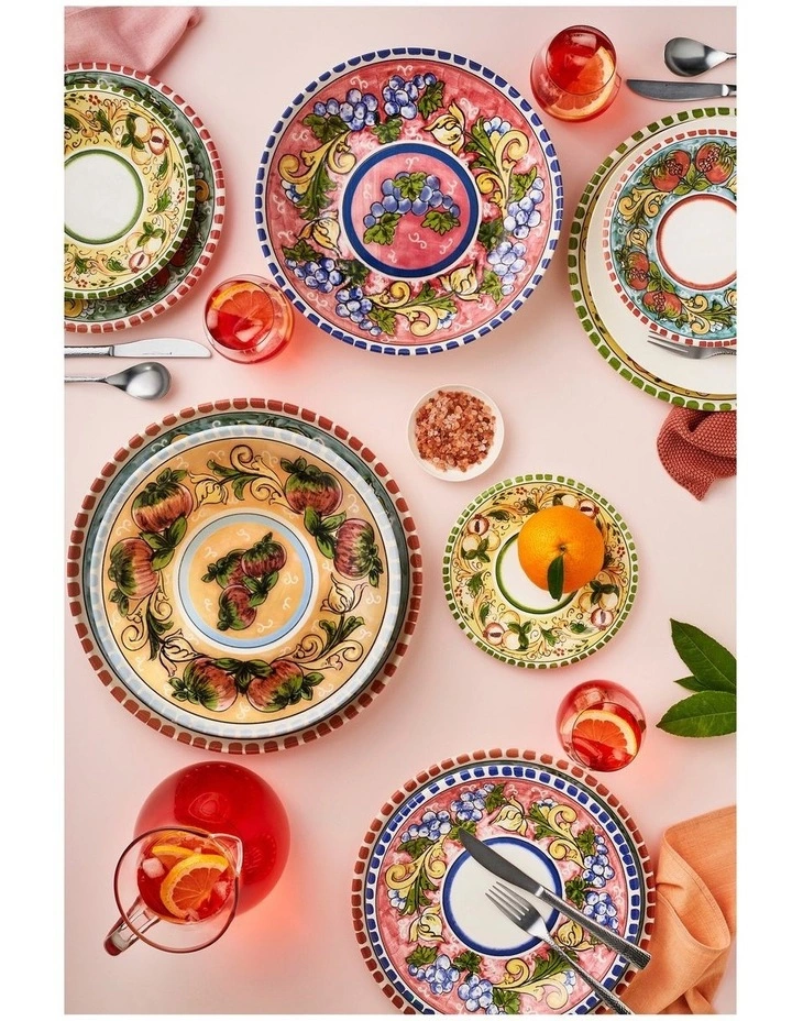 Maxwell & Williams Ceramica Salerno Apples 26.5cm Plate 2 Maxwell & Williams Ceramica Salerno Apples 26.5cm Plate - Image 2