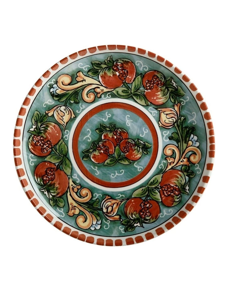 Maxwell & Williams Ceramica Salerno Pomegranates 36cm Round Platter 1 Maxwell & Williams Ceramica Salerno Pomegranates 36cm Round Platter