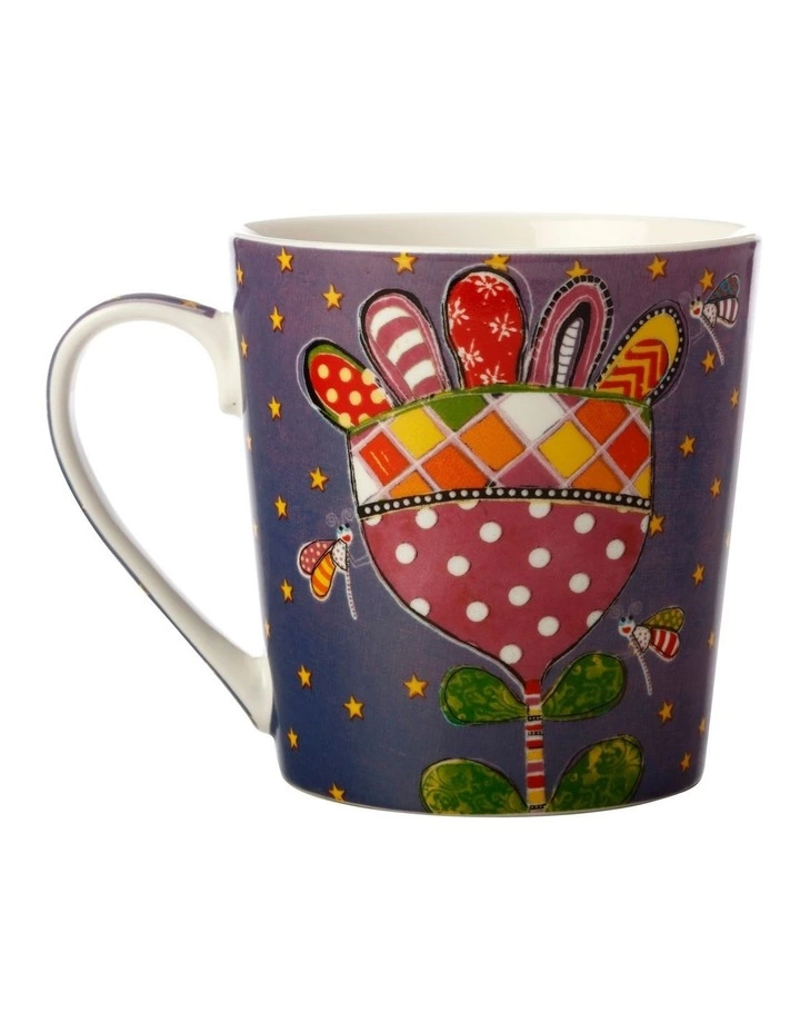 Maxwell & Williams Donna's Garden Terrific Tulip 350ml Mug Tin Gift Box 2 Maxwell & Williams Donna's Garden Terrific Tulip 350ml Mug Tin Gift Box - Image 2