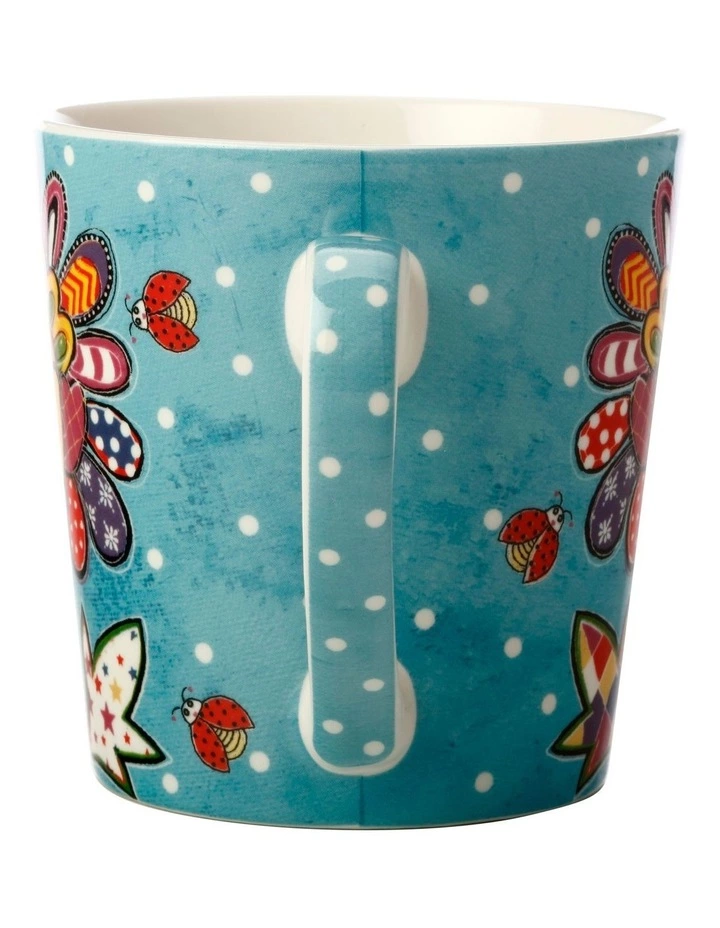 Maxwell & Williams Donna's Garden Bubbly Blossom 350ml Mug Tin Gift Box 3 Maxwell & Williams Donna's Garden Bubbly Blossom 350ml Mug Tin Gift Box - Image 3