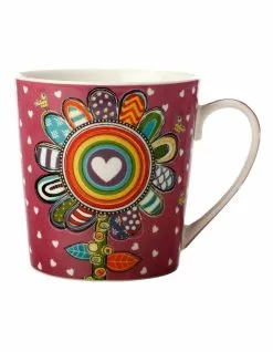 Maxwell & Williams Donna's Garden Delightful Daisy 350ml Mug Tin Gift Box