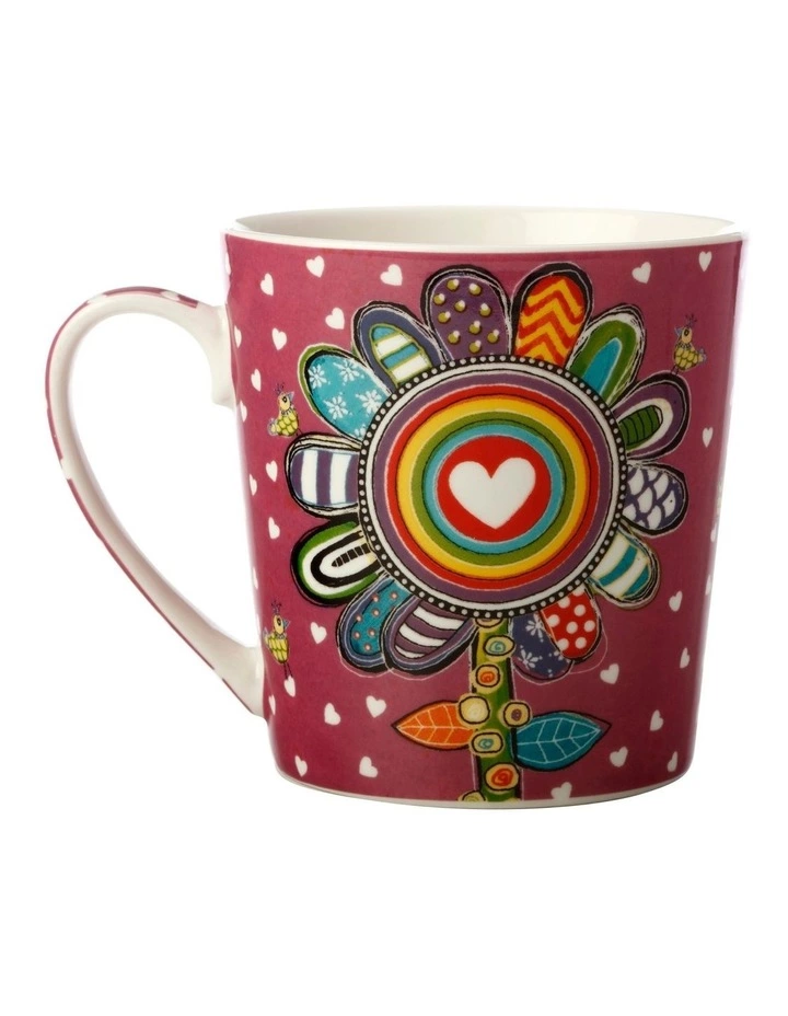 Maxwell & Williams Donna's Garden Delightful Daisy 350ml Mug Tin Gift Box 2 Maxwell & Williams Donna's Garden Delightful Daisy 350ml Mug Tin Gift Box - Image 2