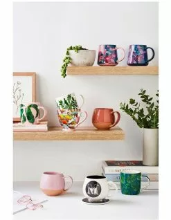 Maxwell & Williams Layla Mug 400ML Pink -Dining Sales 814043710 5 720x928