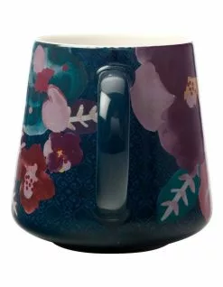 Maxwell & Williams Layla Mug 400ML Teal -Dining Sales 814043890 3 720x928