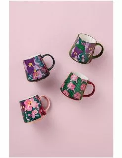 Maxwell & Williams Layla Mug 400ML Teal -Dining Sales 814043890 4 720x928