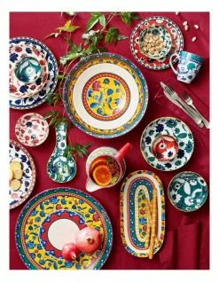 Maxwell & Williams Rhapsody Oblong Platter 33x17cm Red Gift Boxed