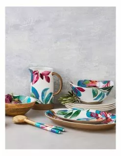 Maxwell & Williams Samba 31cm Mango Wood & Enamel Finish Salad Server 5 Maxwell & Williams Samba 31cm Mango Wood & Enamel Finish Salad Server -Dining Sales 814049650 3 1 720x928