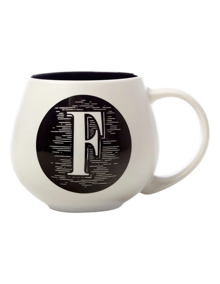 Maxwell & Williams The Letterettes 450ml F Snug Mug Gift Boxed White 1 Maxwell & Williams The Letterettes 450ml F Snug Mug Gift Boxed White