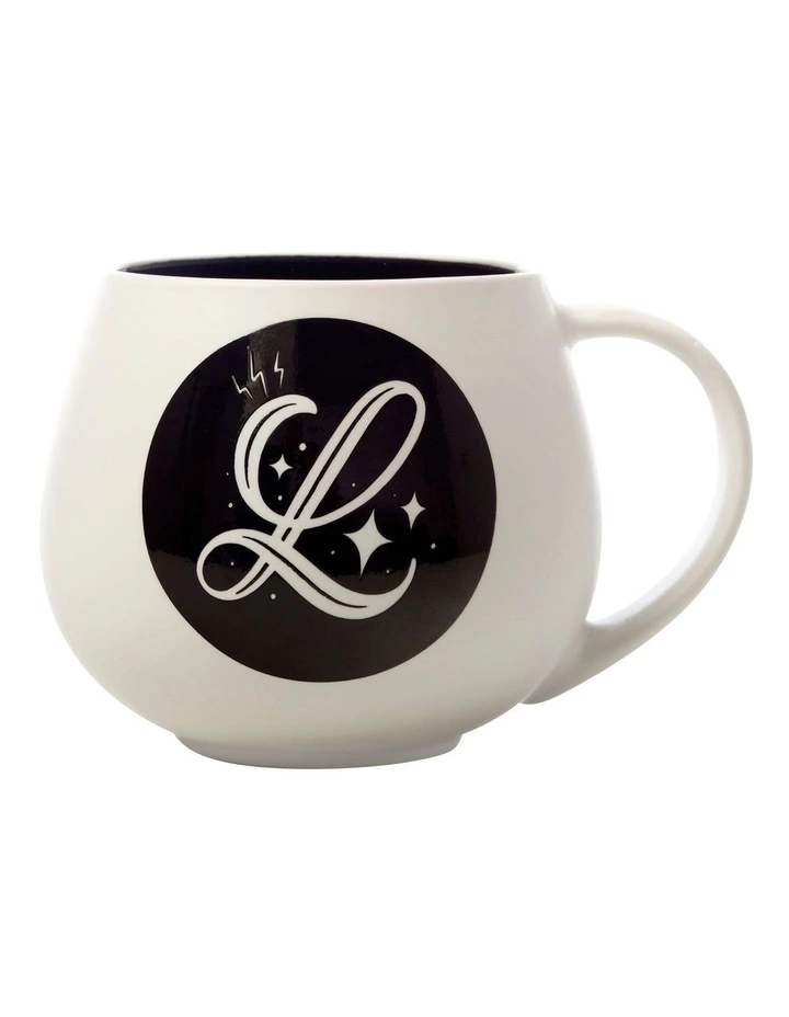 Maxwell & Williams The Letterettes 450ml L Snug Mug Gift Boxed White 1 Maxwell & Williams The Letterettes 450ml L Snug Mug Gift Boxed White