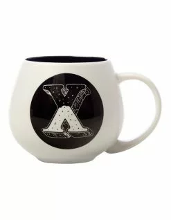 Maxwell & Williams The Letterettes 450ml X Snug Mug Gift Boxed White