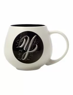 Maxwell & Williams The Letterettes 450ml Y Snug Mug Gift Boxed White