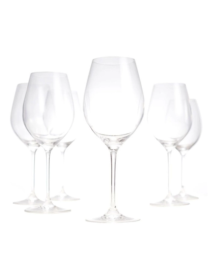 Salt&Pepper Cuvee Set Of 6 Red Wine Glasses 4 Salt&Pepper Cuvee Set Of 6 Red Wine Glasses - Image 4