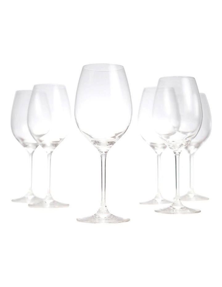 Salt&Pepper Cuvee Set Of 6 Wine Glasses 1 Salt&Pepper Cuvee Set Of 6 Wine Glasses