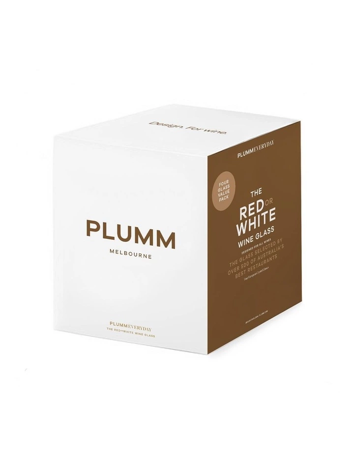 Plumm Everyday The Red Or White Wine Glass Set of 4 4 Plumm Everyday The Red Or White Wine Glass Set of 4 - Image 4