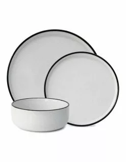 Salt&Pepper Hana 12 Piece Bistro Dinner Set White