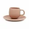 Salt&Pepper Hue Espresso 85ml Cup & Saucer Set Blush Pink