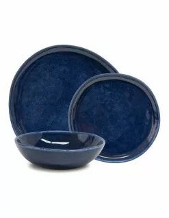 Salt&Pepper Series Dinner Set - 12 Piece - Blue