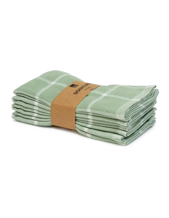 Salt&Pepper Signature 45cm Set Of 4 Napkin Sage Green 1 Salt&Pepper Signature 45cm Set Of 4 Napkin Sage Green