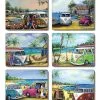 Cinnamon Kombi set of 6 Placemats