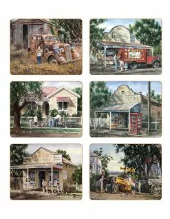 Cinnamon Times Now Past set of 6 Placemats