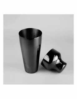 Uber Bar Tools Shaker & Jigger Set Platinum Black -Dining Sales 817045210 3 720x928