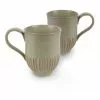 Robert Gordon Olive Crafted 400ml Mug Set 2