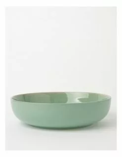 Australian House & Garden Esperance Shallow Bowl 30cm Eucalyptus Reactive