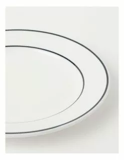 Heritage Ribbed 12pc Dinner Set with Blue Rim -Dining Sales 826734250 6 720x928