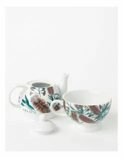 Heritage Australian Floral Teapot for One White 6 Heritage Australian Floral Teapot for One White -Dining Sales 826734880 3 720x928