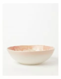 Vue Swirl Serving Bowl Pink