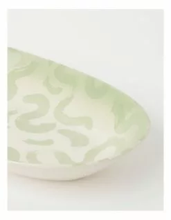 Vue Swirl Oval Platter Large Green -Dining Sales 826748740 3 720x928