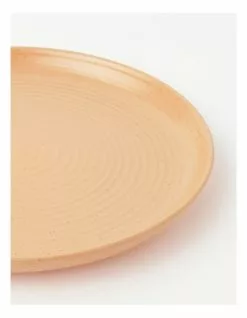 Vue Desert Bloom Round Platter Peach -Dining Sales 826750000 4 720x928