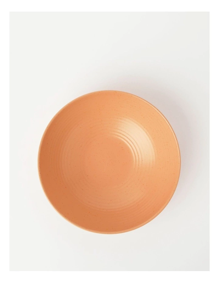 Vue Desert Bloom Serving Bowl Peach 2 Vue Desert Bloom Serving Bowl Peach - Image 2