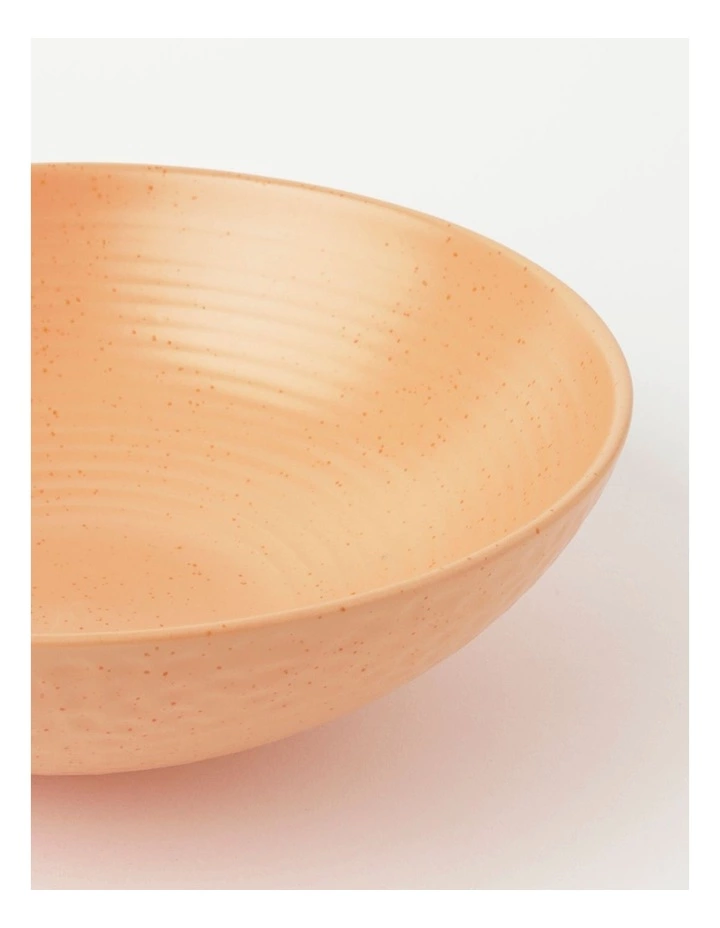 Vue Desert Bloom Serving Bowl Peach 4 Vue Desert Bloom Serving Bowl Peach - Image 4