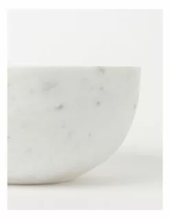 Heritage White Marble Bowl - 20x10cm -Dining Sales 826996780 3 720x928