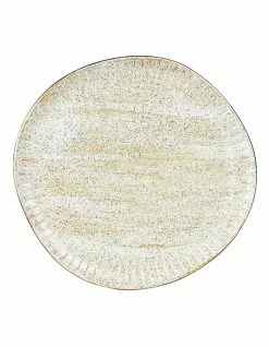 Robert Gordon Christmas Collection Round Platter - White Ceylon