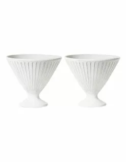 Robert Gordon Dessert Story Sundae Pot 2 Pack - White Opaque