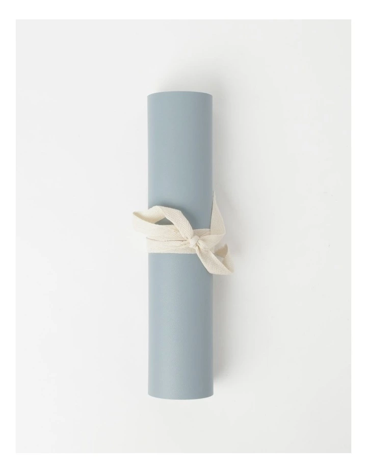 Vue Leather Look Table Runner - Spa Blue 4 Vue Leather Look Table Runner - Spa Blue - Image 4