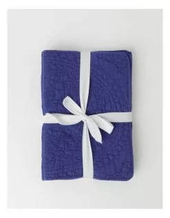 Heritage Quilted Placemat Pale Blue Set Of 4 -Dining Sales 830029060 4 720x928