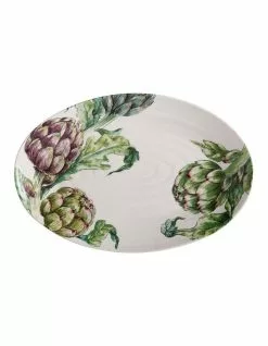 Casa Domani Carciofi Oval Platter 38x26cm