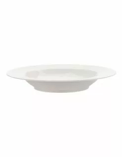 Casa Domani Casual White Evolve Rim Soup 21.5cm