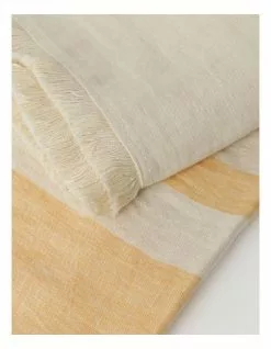 Australian House & Garden Yarn Dyed Linen Tablecloth - Sand -Dining Sales 835216660 3 720x928