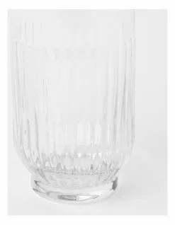 Heritage Mable Large Ribbed tumbler 395ml Set Of 6 -Dining Sales 835943680 3 720x928